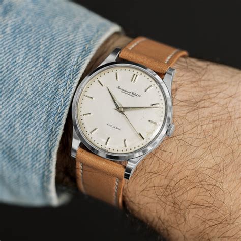 1960s IWC Automatic Dress Watch With Caliber 853 .